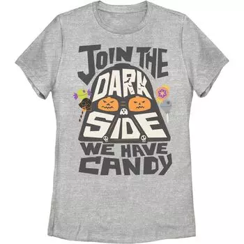 Детская футболка с рисунком «Звездные войны: Темная сторона» Candy Vader Star Wars