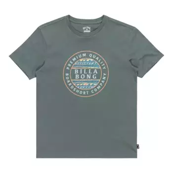 Детская футболка с роторным наполнителем Billabong, темно-серый