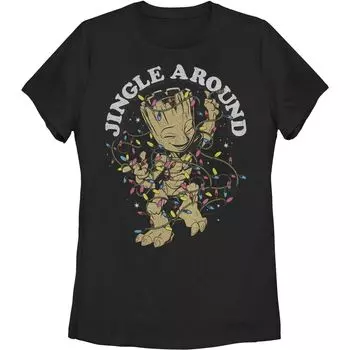 Детская футболка с рождественским комиксом Marvel Jingle Groot Licensed Character
