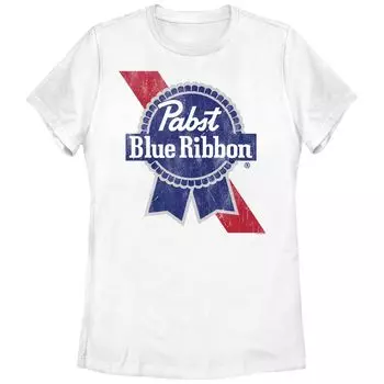 Детская футболка с синим и красным логотипом Pabst Blue Ribbon Licensed Character