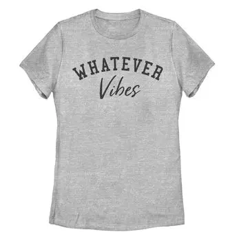 Детская футболка с текстовым рисунком "Whatever Vibes"