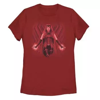 Детская футболка с текстурированным портретом Marvel WandaVision Scarlet Witch Licensed Character