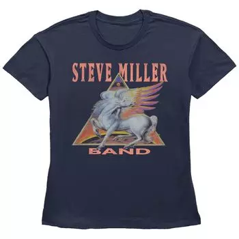 Детская футболка с треугольным логотипом The Steve Miller Band Pegasus и графическим рисунком Licensed Character
