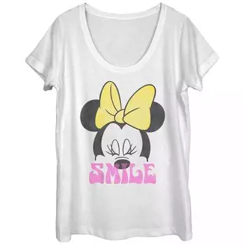 Детская футболка с улыбкой Минни Маус Disney's Licensed Character