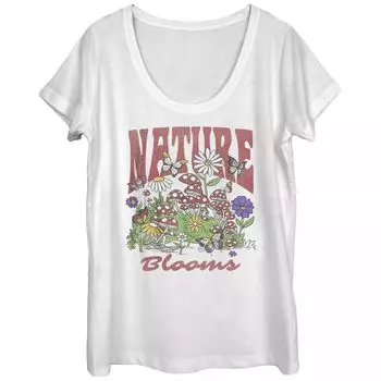Детская футболка с винтажным рисунком Nature Blooms Flowers Licensed Character