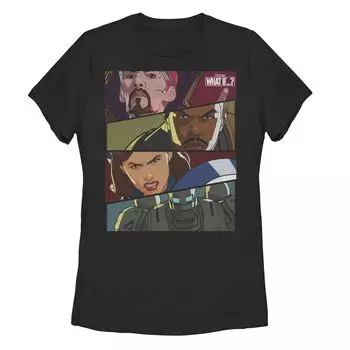 Детская футболка с вставками из мультфильма «Что, если бы герой» Marvel Licensed Character