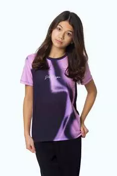 Детская футболка с выцветшим эффектом Hype, черный