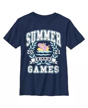 Детская футболка с защитой от пощипывания «Свинка Пеппа» ко Дню Святого Патрика для мальчиков Hasbro