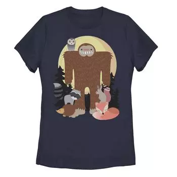Детская футболка Sasquatch с рисунком Woodland Creatures