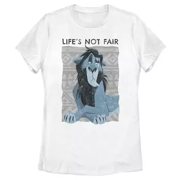 Детская футболка Scar Life's Not Fair от Disney's The Lion King Licensed Character