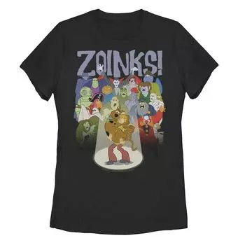 Детская футболка Scooby-Doo Shaggy And Scooby Zoinks Monsters Licensed Character, черный