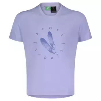 Детская футболка Scott TRAIL FLOW 20 DRI, лиловый