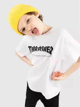 Детская футболка Skate Mag Thrasher, белый