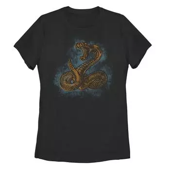 Детская футболка Snake Fangs Misty Portrait с графическим рисунком