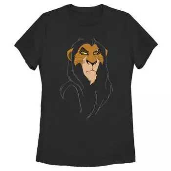 Детская футболка со шрамом Disney's The Lion King с большим лицом Licensed Character