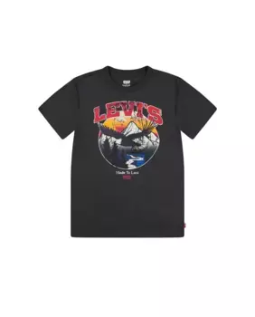 Детская футболка Soar Like An Eagle Levi's, черный