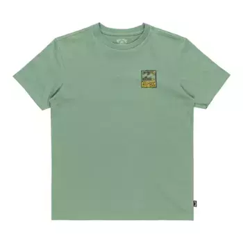 Детская футболка Stamp Billabong, зеленый