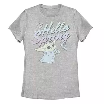 Детская футболка Star Wars The Mandalorian Hello Spring Licensed Character
