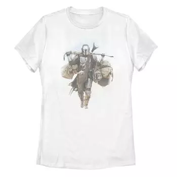 Детская футболка Star Wars The Mandalorian Walking Mando Licensed Character