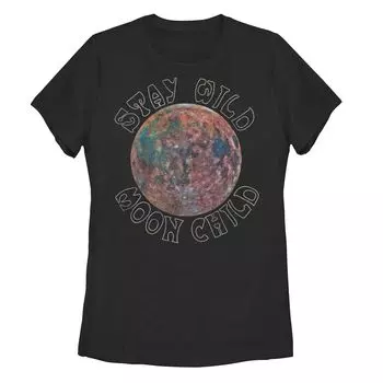 Детская футболка Stay Wild Moon Child с градиентным портретом Луны Licensed Character