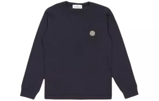 Детская футболка Stone Island, темно-серый