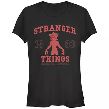 Детская футболка Stranger Things Demogorgon Collegiate 1983 года с графическим рисунком Hawkins Indiana Licensed Character