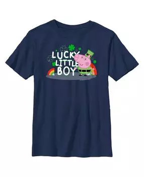 Детская футболка «Свинка Пеппа Джордж Lucky Little Boy» для мальчиков Hasbro