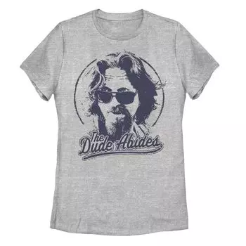 Детская футболка The Big Lebowski Dude Abides Classic с круглым логотипом и графическим рисунком Licensed Character