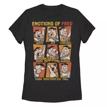 Детская футболка The Flinstones Emotions Of Fred с сетчатой вставкой Licensed Character