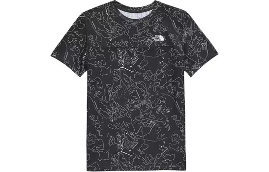 Детская футболка The North Face, черный