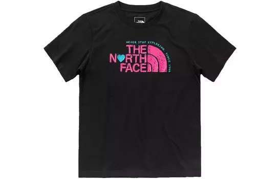 Детская футболка The North Face, черный