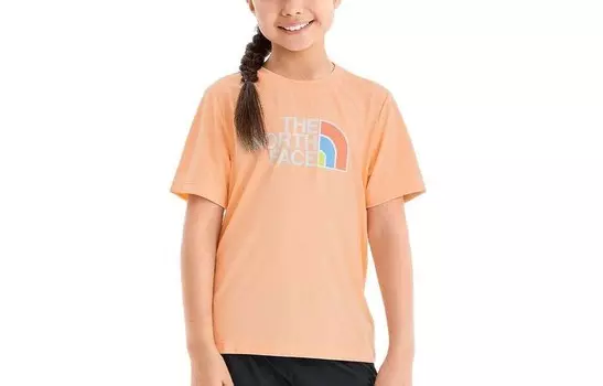 Детская футболка The North Face, цвет Apricot