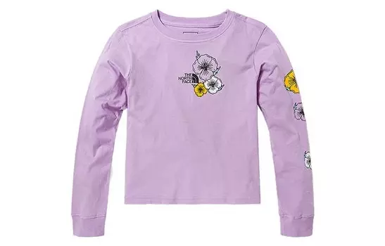 Детская футболка The North Face, фиолетовый