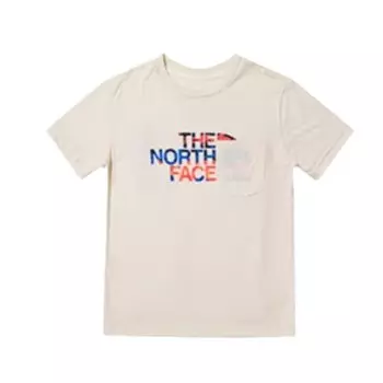 Детская футболка The North Face, кремовый