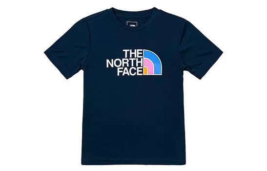 Детская футболка The North Face, темно-синий
