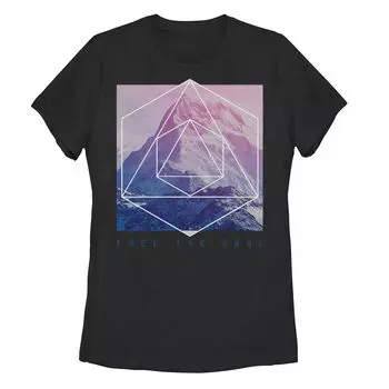 Детская футболка The Soul с геометрическим пастельным рисунком Mountain Boho