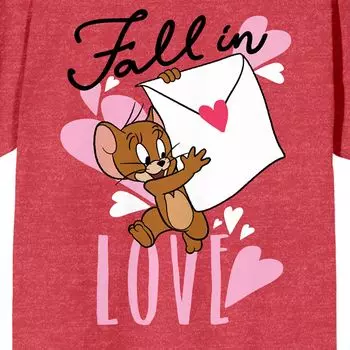 Детская футболка Tom & Jerry с рисунком Fall In Love ко Дню святого Валентина Licensed Character
