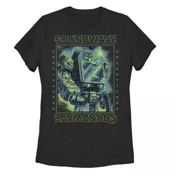 Детская футболка Transformers: War For Cybertron с портретным рисунком Soundwave Licensed Character