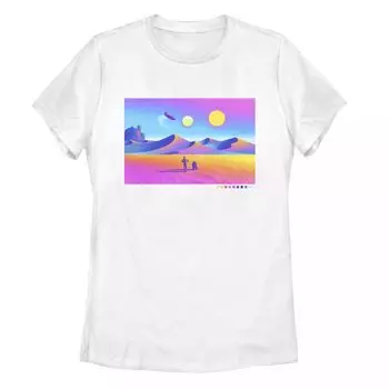Детская футболка Trippy Tatooine с портретной вставкой «Звездные войны» Licensed Character