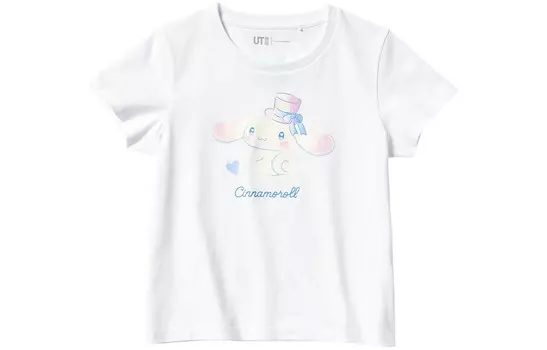 Детская футболка Uniqlo, белый