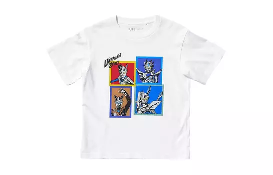Детская футболка Uniqlo, белый