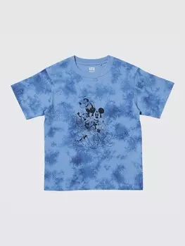 Детская футболка Uniqlo, цвет 61 синий