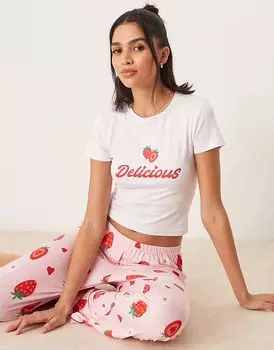 Детская футболка Urban Threads Coord с принтом клубники