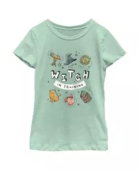 Детская футболка «Ведьма на тренировке Гарри Поттера» для девочек Warner Bros.