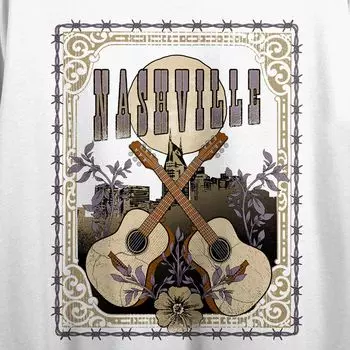 Детская футболка Vintage Country Nashville с рисунком