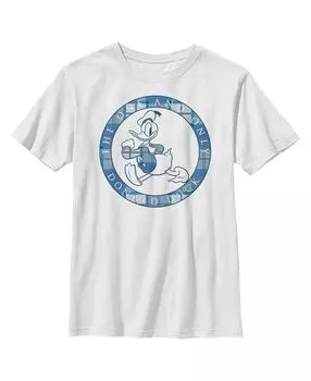 Детская футболка в клетку «Микки и друзья Дональд Дак, единственный и неповторимый» для мальчиков Disney