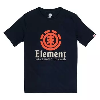 Детская футболка вертикальный мальчик Element, синий