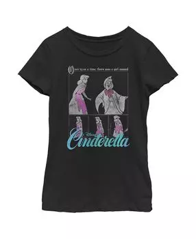Детская футболка «Золушка» для девочек «Однажды в сказке» Disney