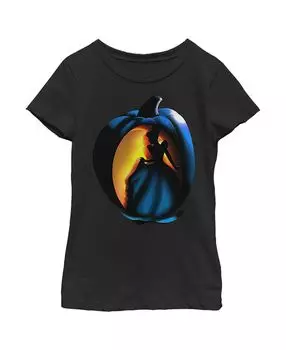 Детская футболка «Золушка на Хэллоуин» с тыквой для девочек Disney