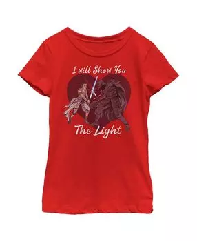 Детская футболка «Звездные войны: Кайло Рен и Рей, я покажу тебе легкую детскую» Disney Lucasfilm